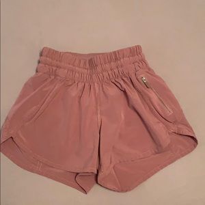 Rose pink Lululemon size 2 shorts